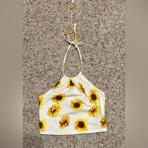 Forever 21 Small Sunflower Tank